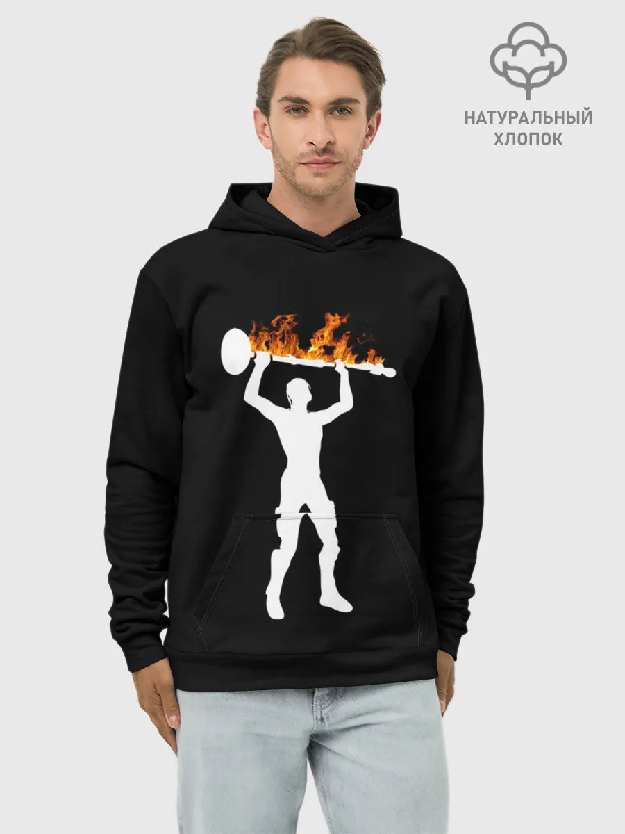 Худи мужской база хлопок / Travis Scott, Fortnite