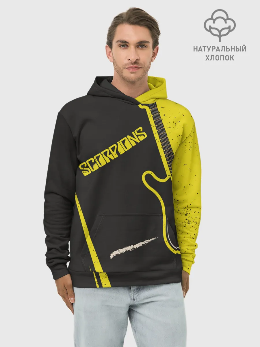 Худи мужской база хлопок / Scorpions