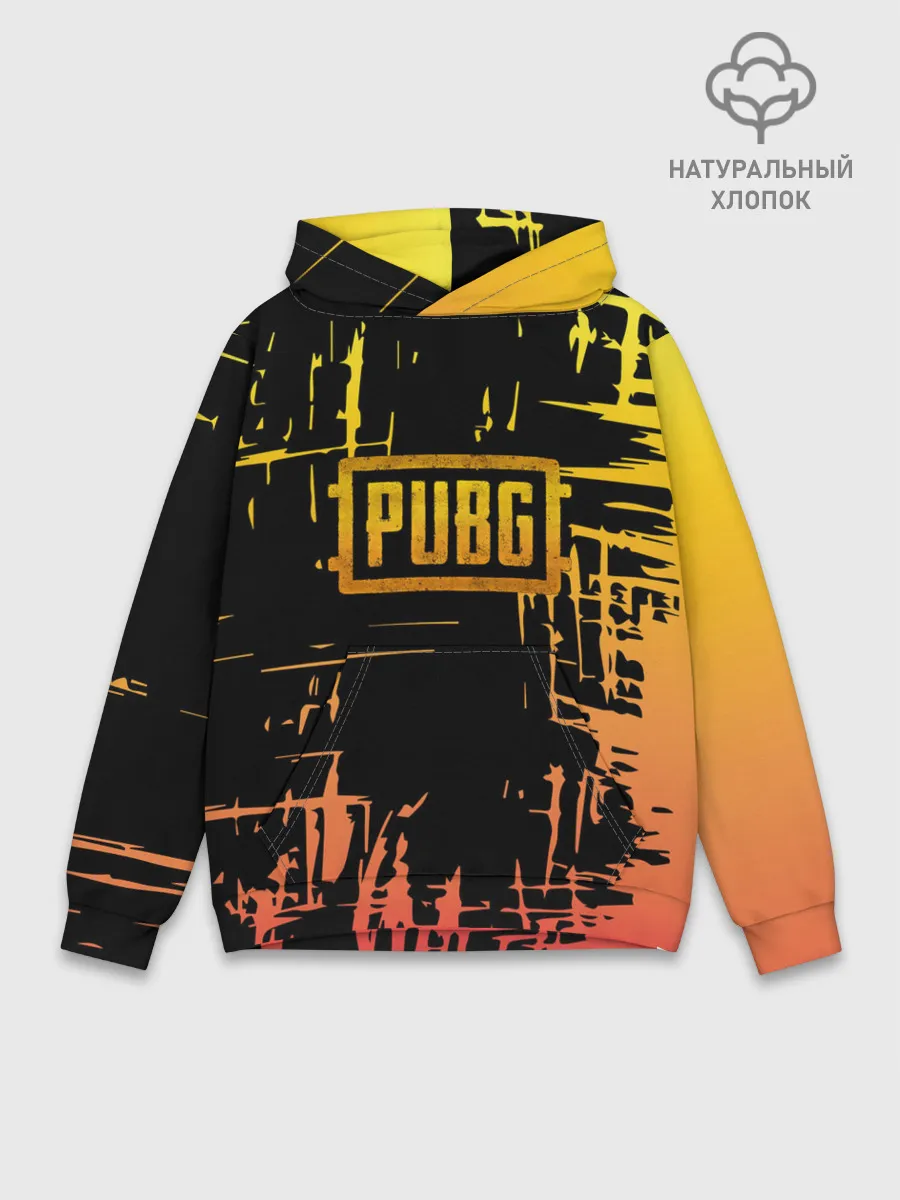 Худи мужской база хлопок / PUBG