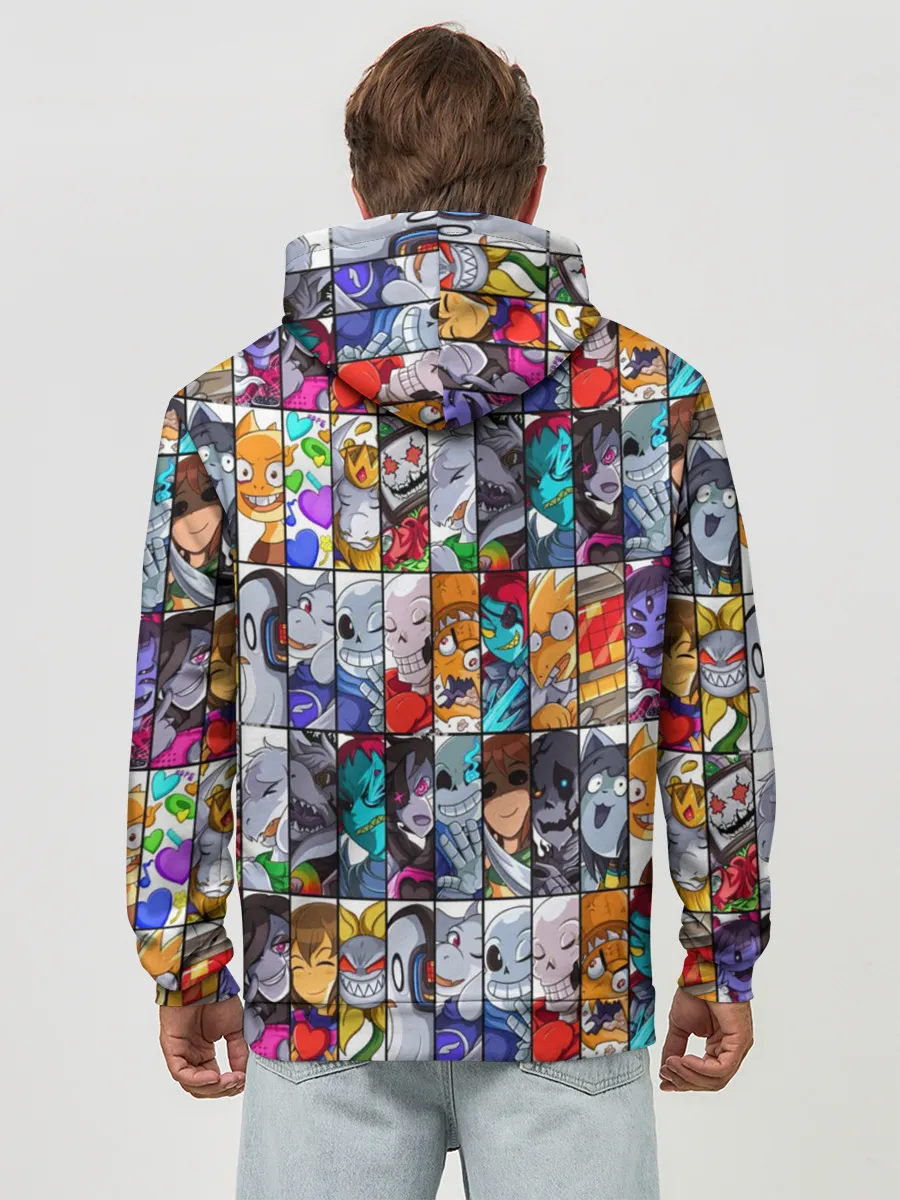 Худи мужской база хлопок / UNDERTALE