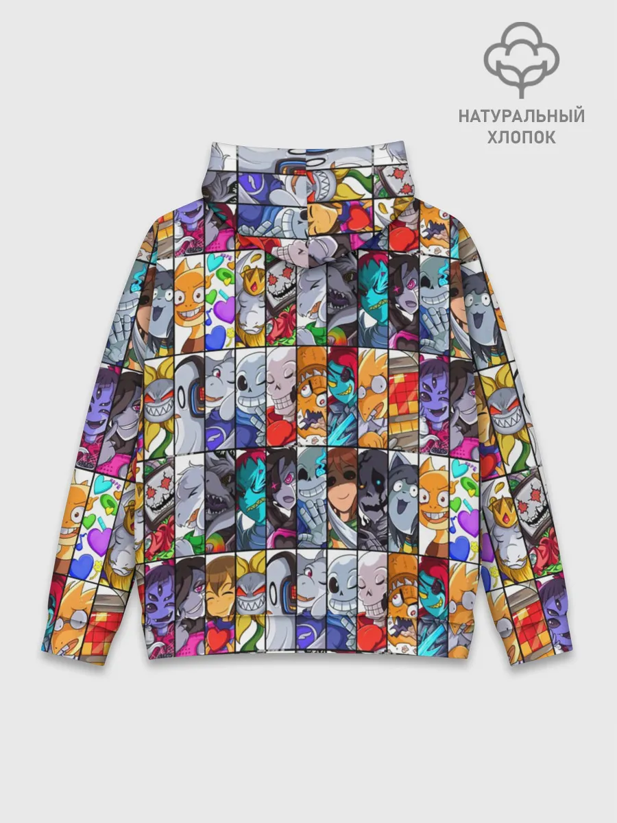 Худи мужской база хлопок / UNDERTALE