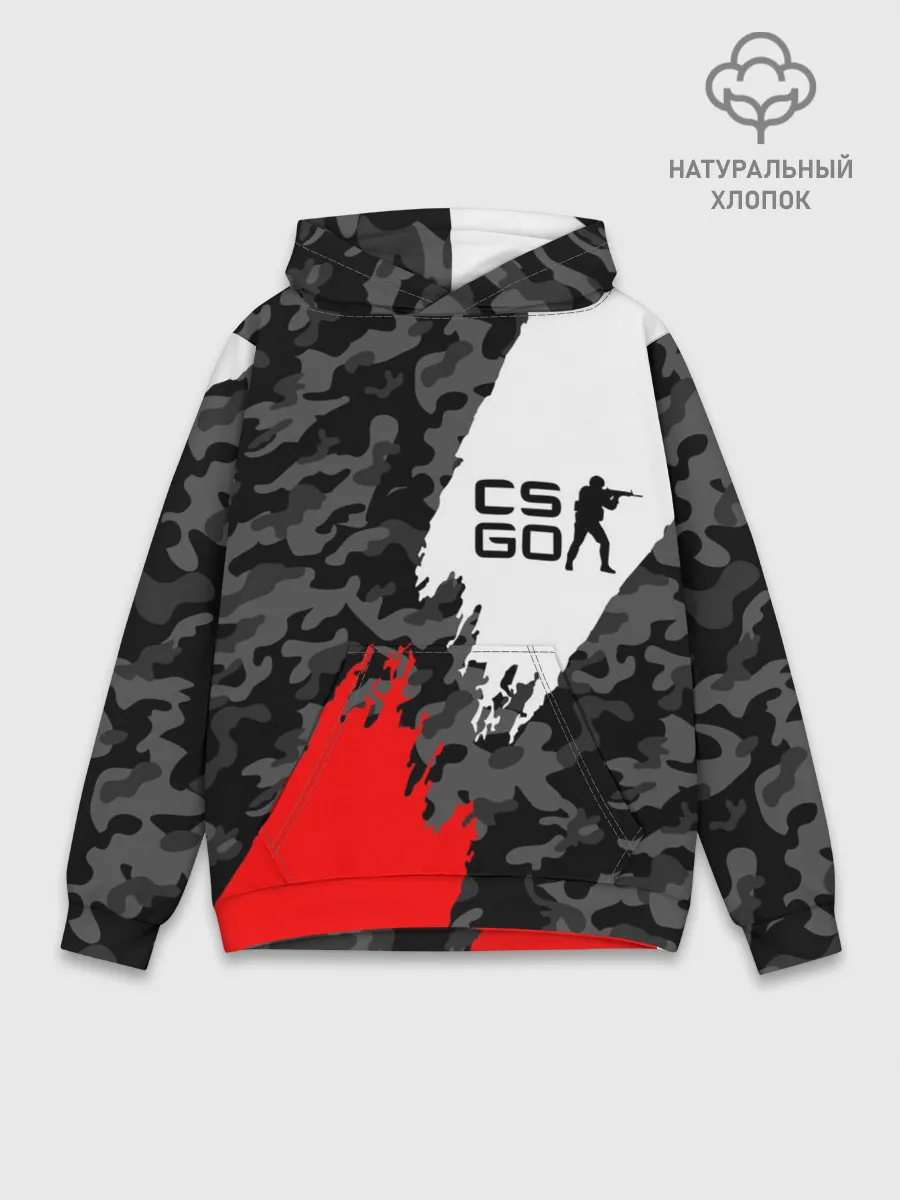 Худи мужской база хлопок / CS GO