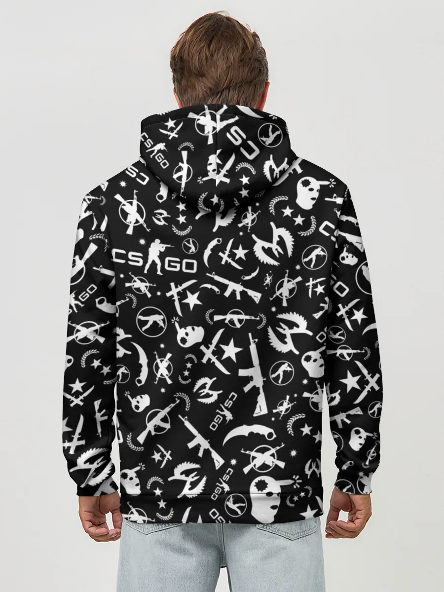 Худи мужской база хлопок / CS GO