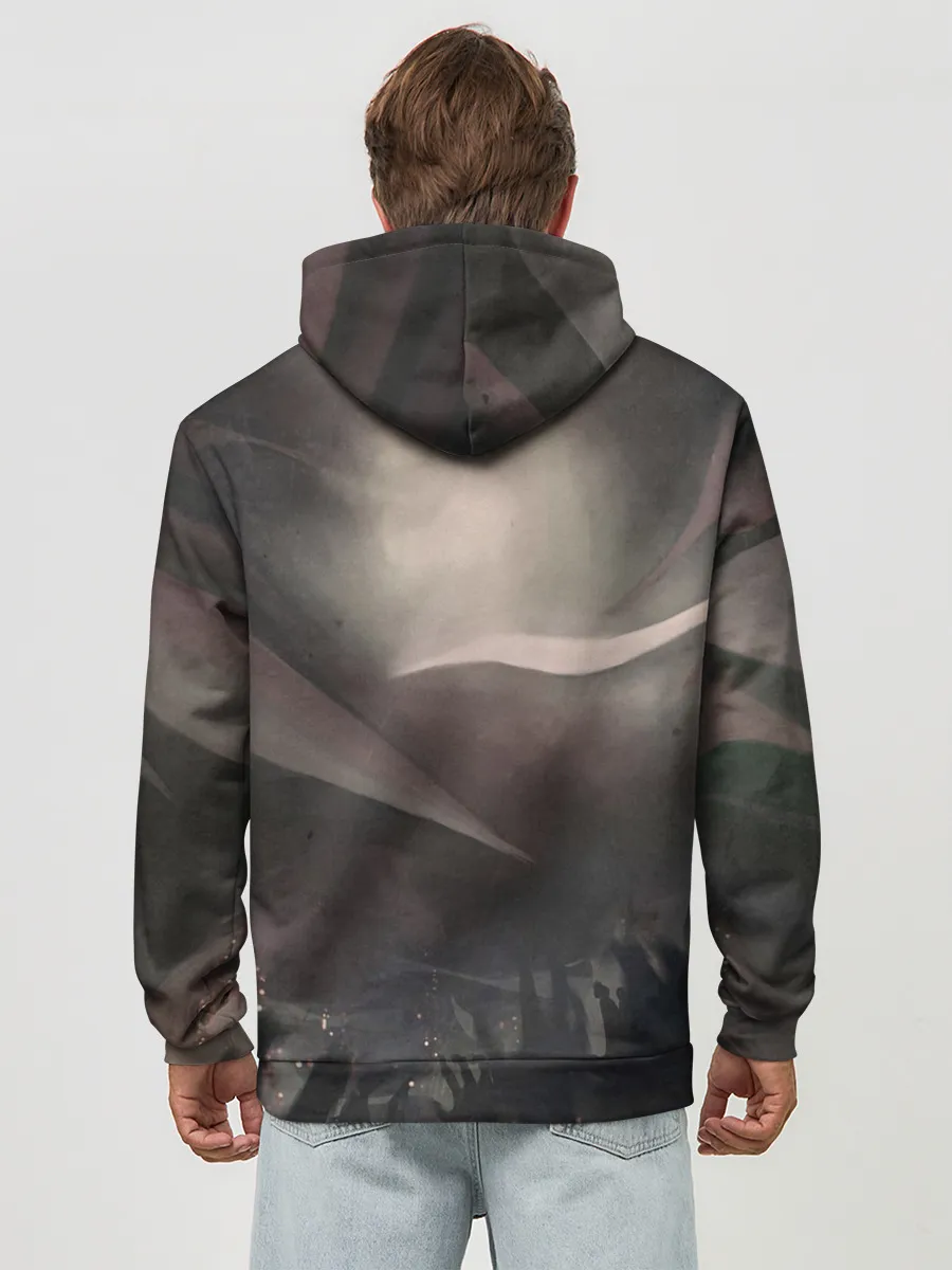 Худи мужской база хлопок / Вэй Ин