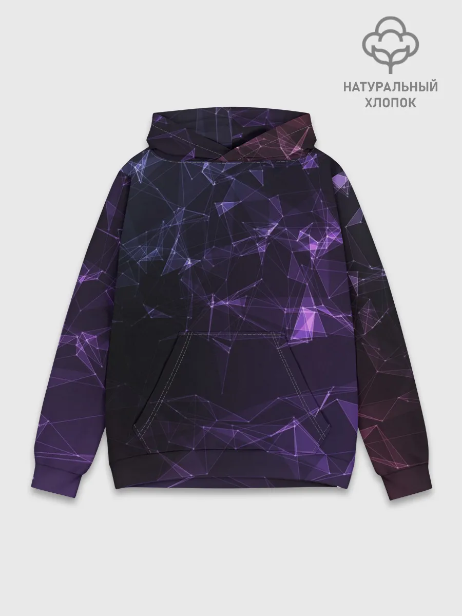 Худи мужской база хлопок / Абстракция
