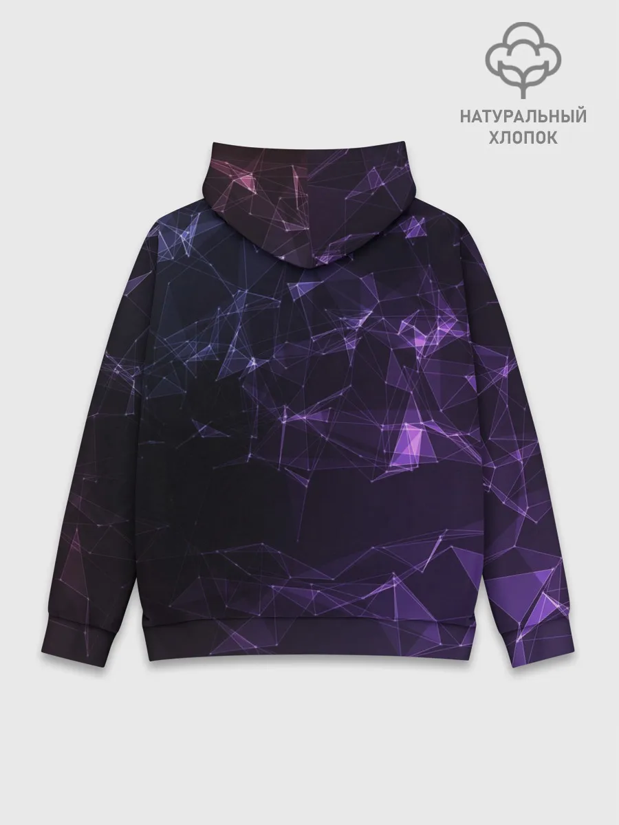 Худи мужской база хлопок / Абстракция