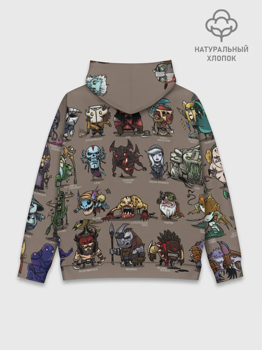 Худи мужской база хлопок / Коры Доты 2
