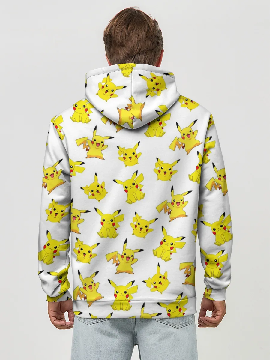 Худи мужской база хлопок / ПИКАЧУ