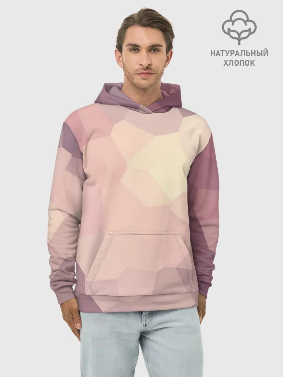Худи мужской база хлопок / Пикси кристаллы