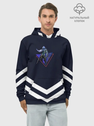 Худи мужской база хлопок / Valorant