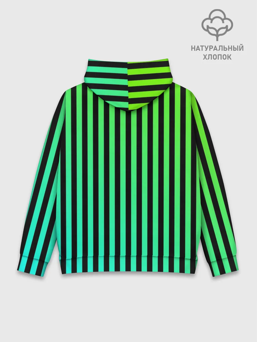 Худи мужской база хлопок / Пикси полосы