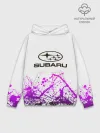 Худи мужской база хлопок / SUBARU
