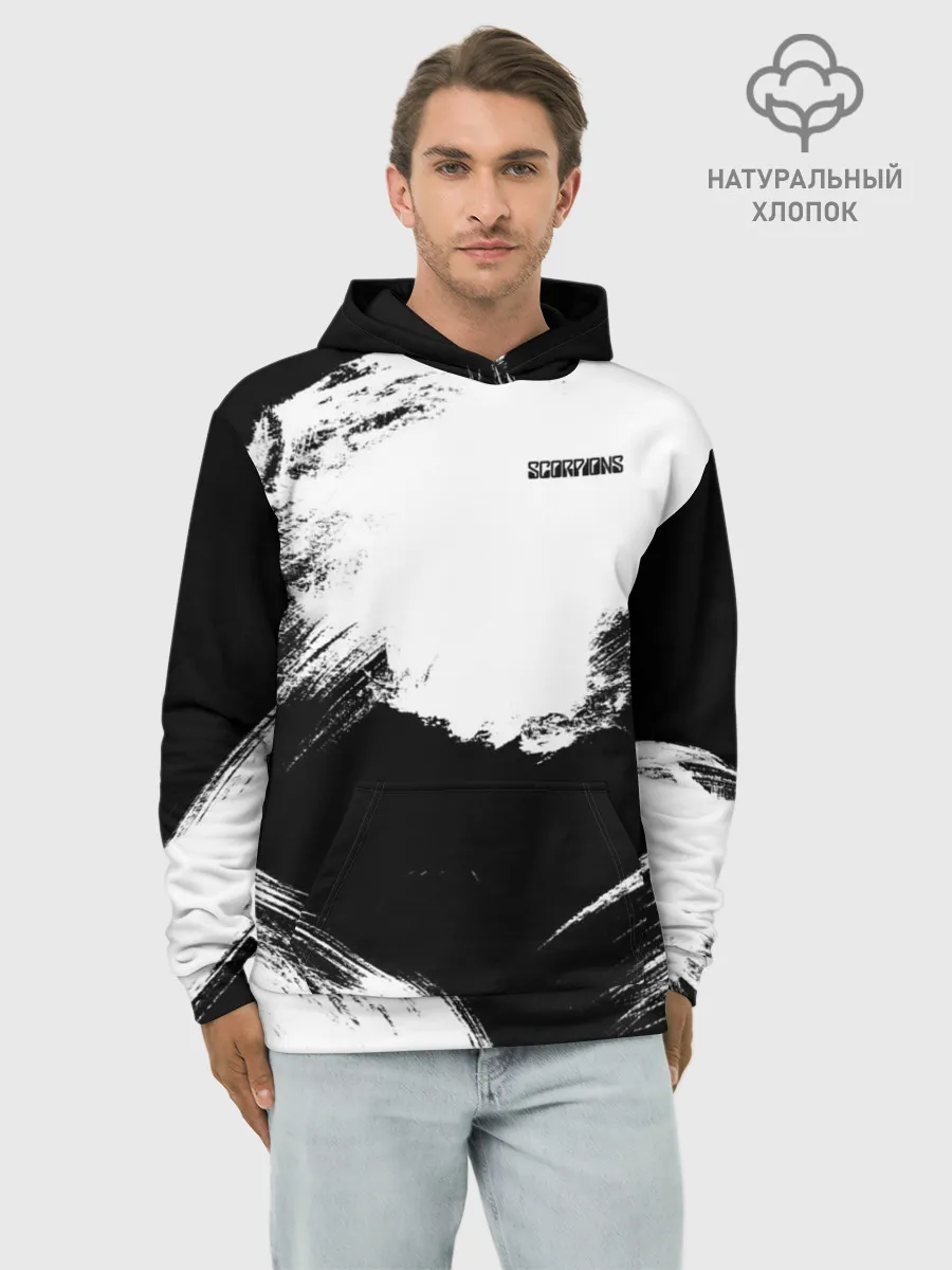 Худи мужской база хлопок / Scorpions