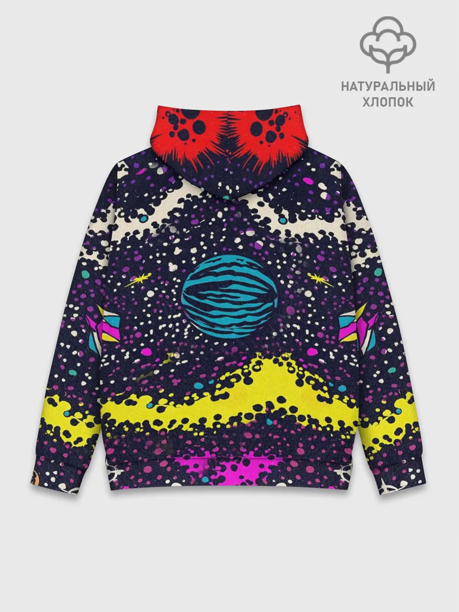 Худи мужской база хлопок / TRAVIS SCOTT+FORTNITE