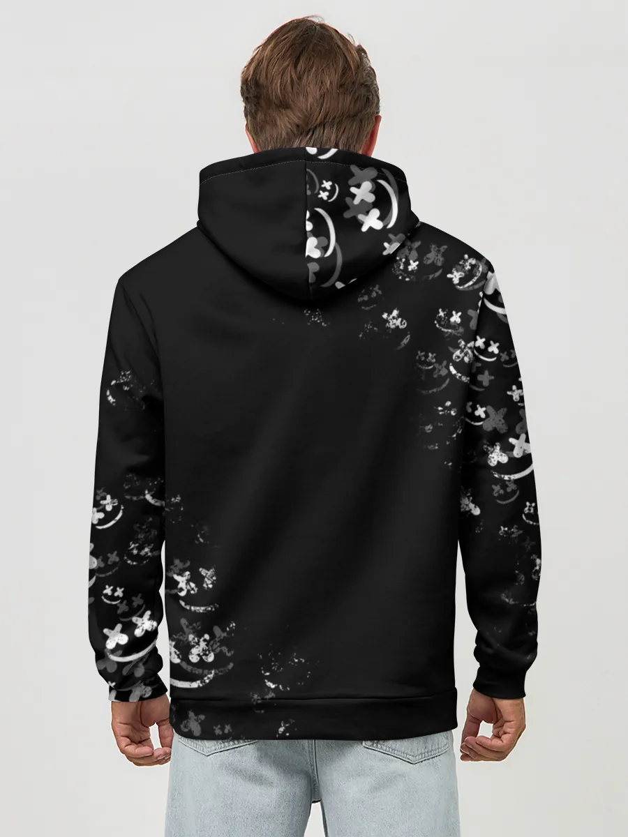 Худи мужской база хлопок / Marshmello