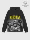 Худи мужской база хлопок / NIRVANA