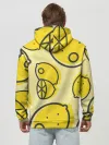Худи мужской база хлопок / Лимончики