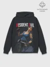 Худи мужской база хлопок / Resident Evil