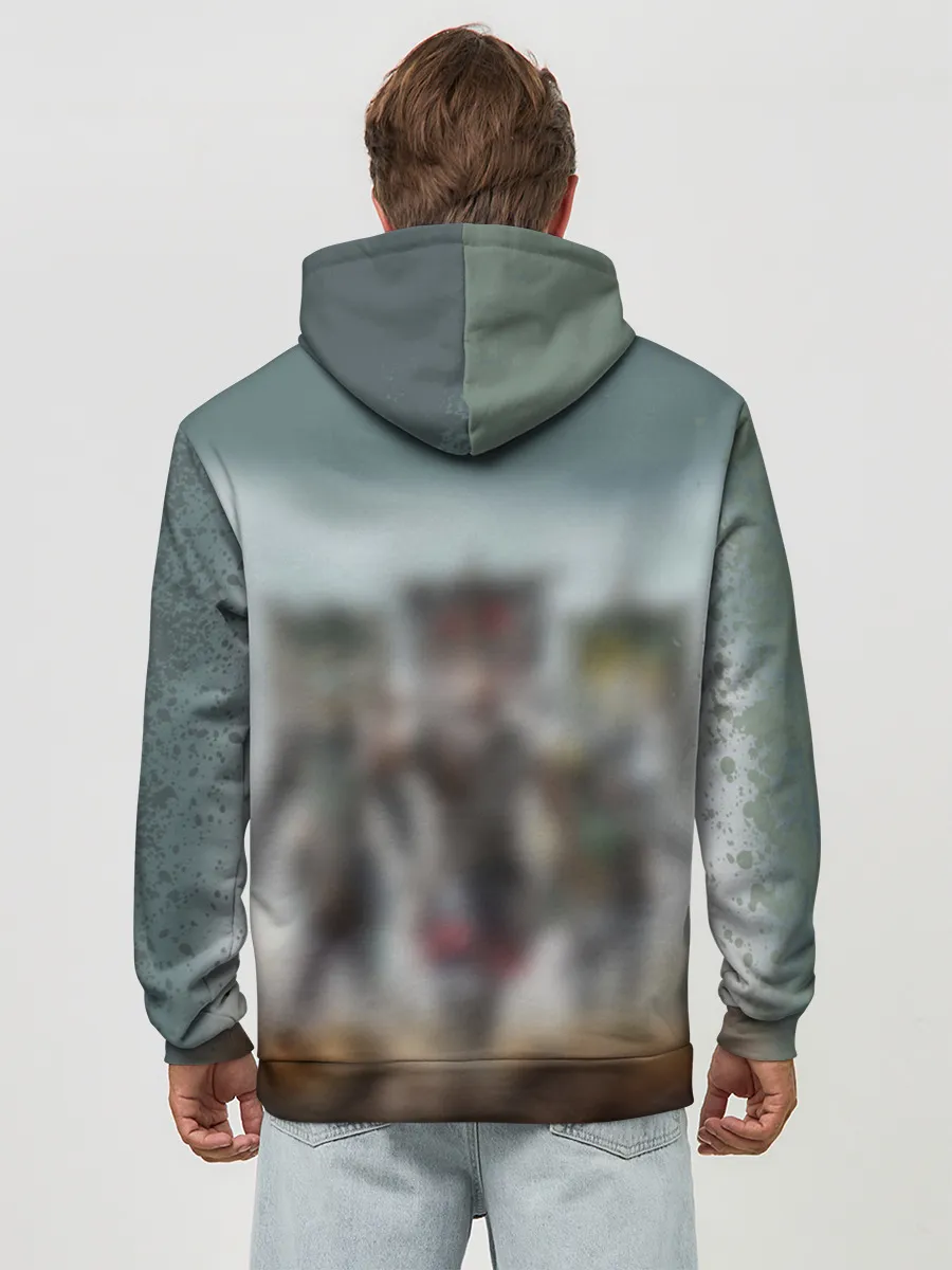 Худи мужской база хлопок / For Honor