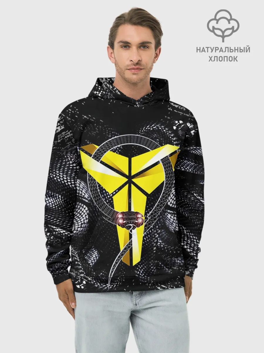 Худи мужской база хлопок / Los Angeles Lakers