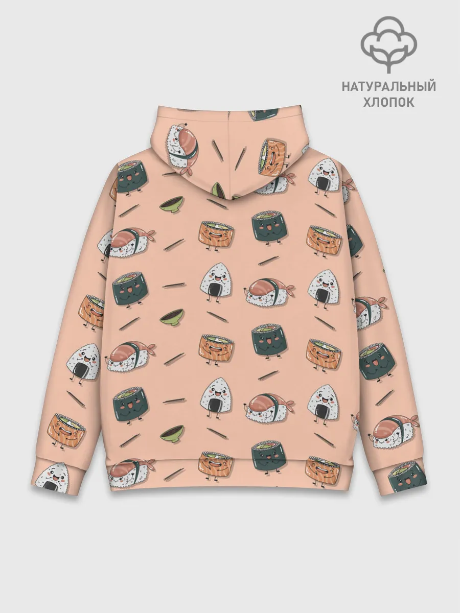 Худи мужской база хлопок / Суши