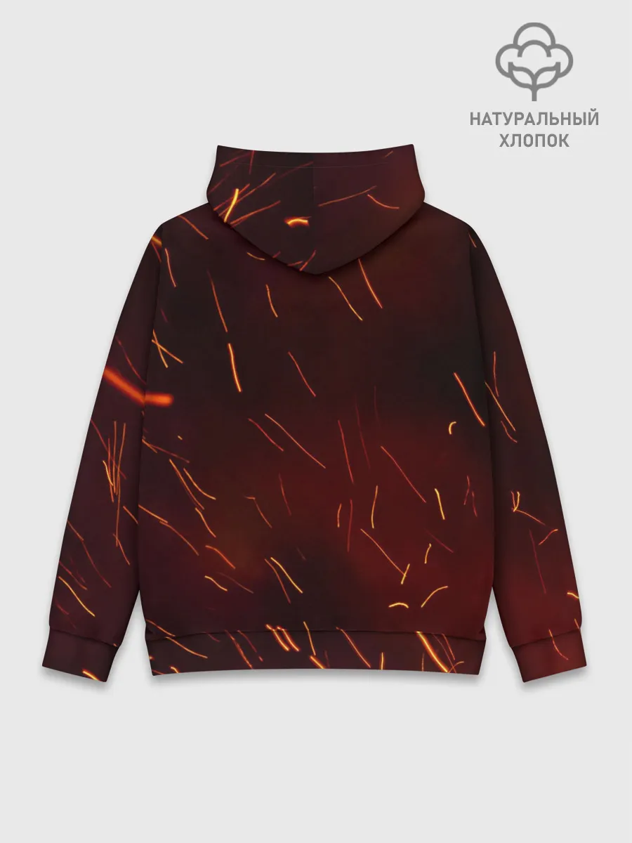 Худи мужской база хлопок / SNOWRUNNER