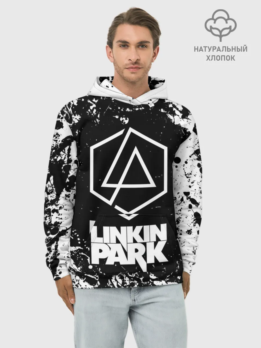 Худи мужской база хлопок / LINKIN PARK [2]