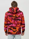 Худи мужской база хлопок / CAMOUFLAGE RED