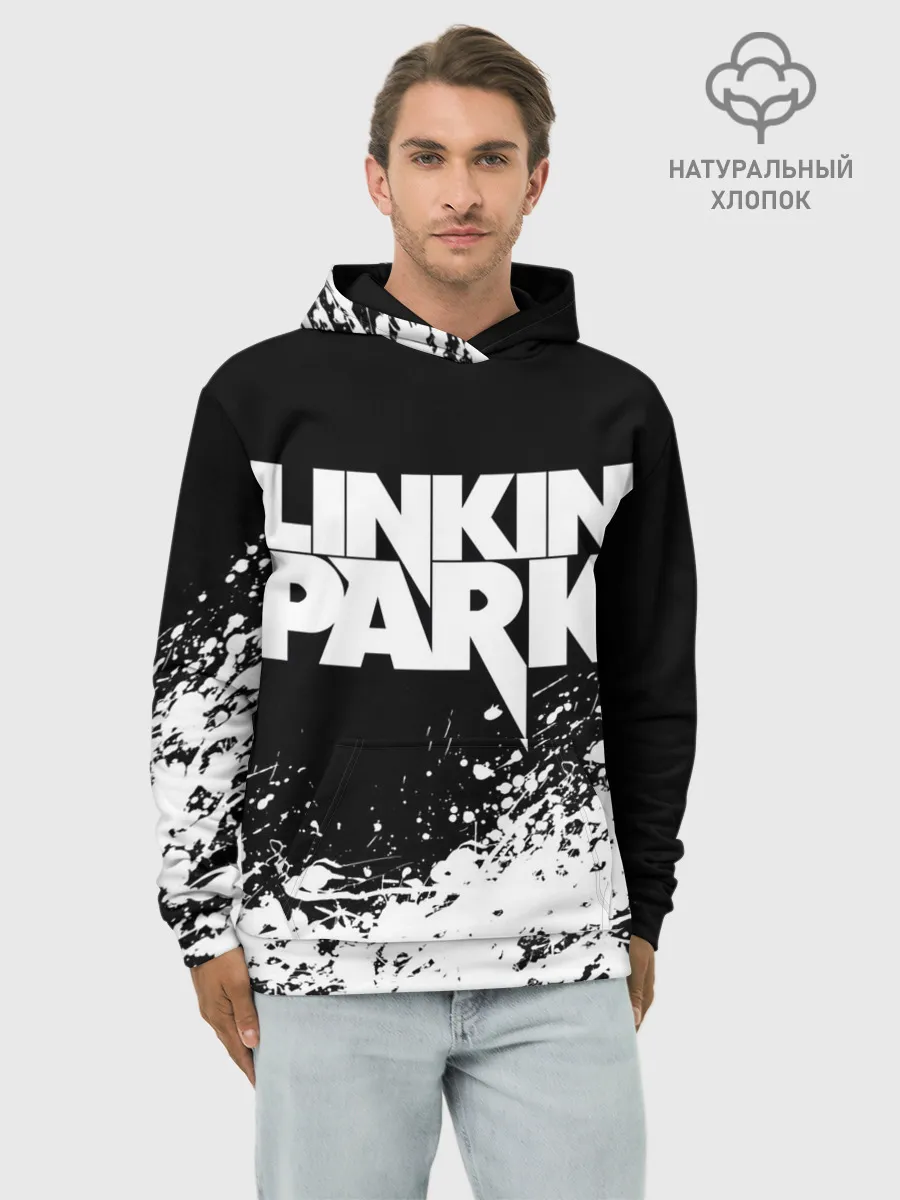 Худи мужской база хлопок / LINKIN PARK [4]