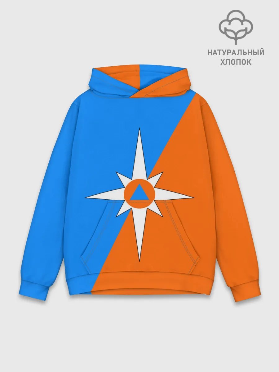 Худи мужской база хлопок / МЧС России