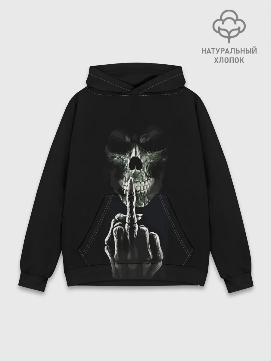 Худи мужской база хлопок / Finger