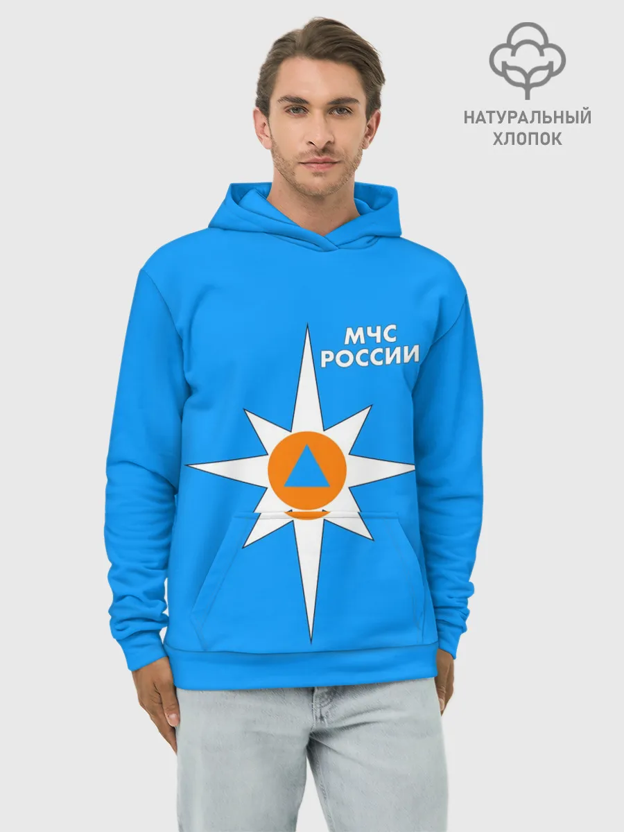 Худи мужской база хлопок / МЧС России
