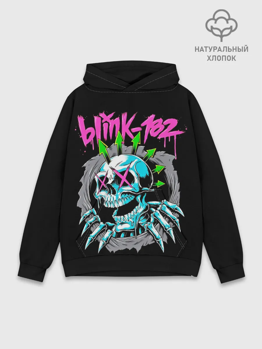 Худи мужской база хлопок / Blink-182