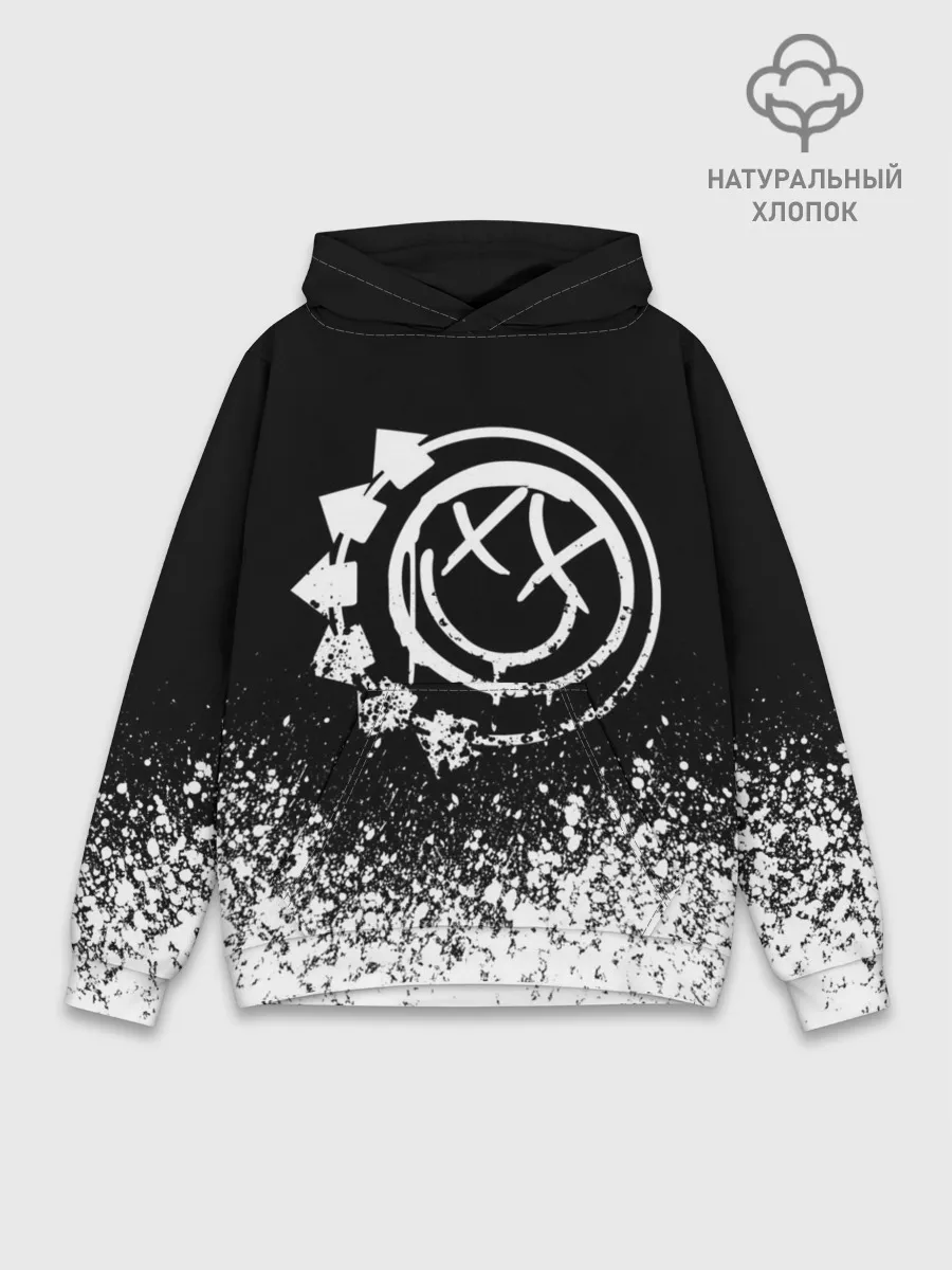 Худи мужской база хлопок / Blink-182
