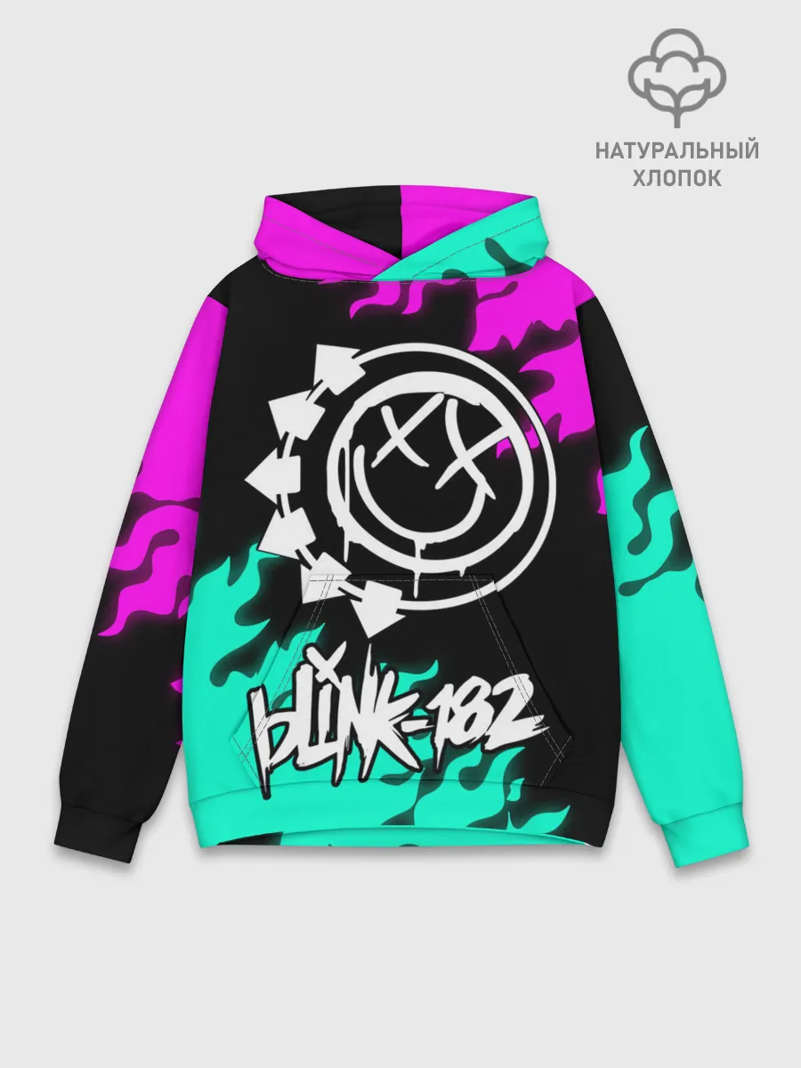 Худи мужской база хлопок / Blink-182