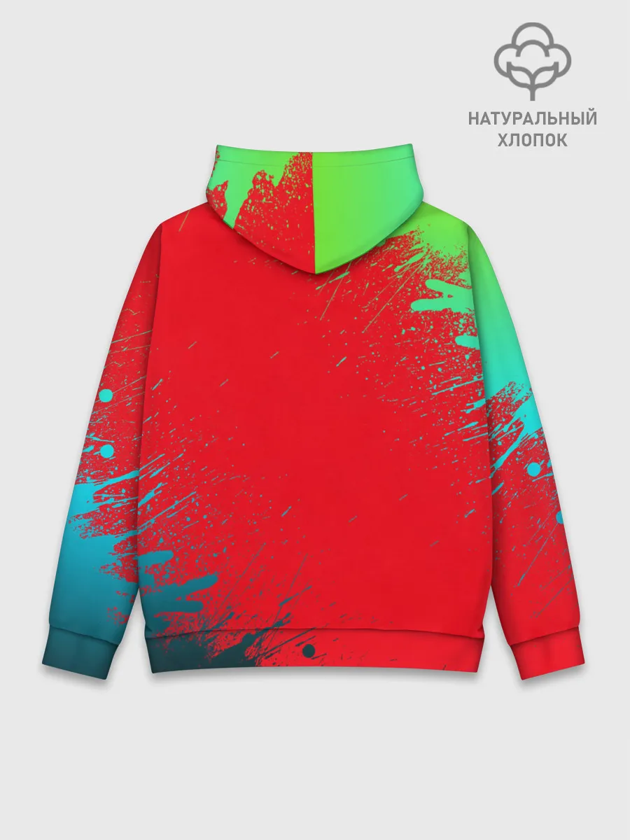 Худи мужской база хлопок / SUBARU