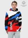 Худи мужской база хлопок / BMW