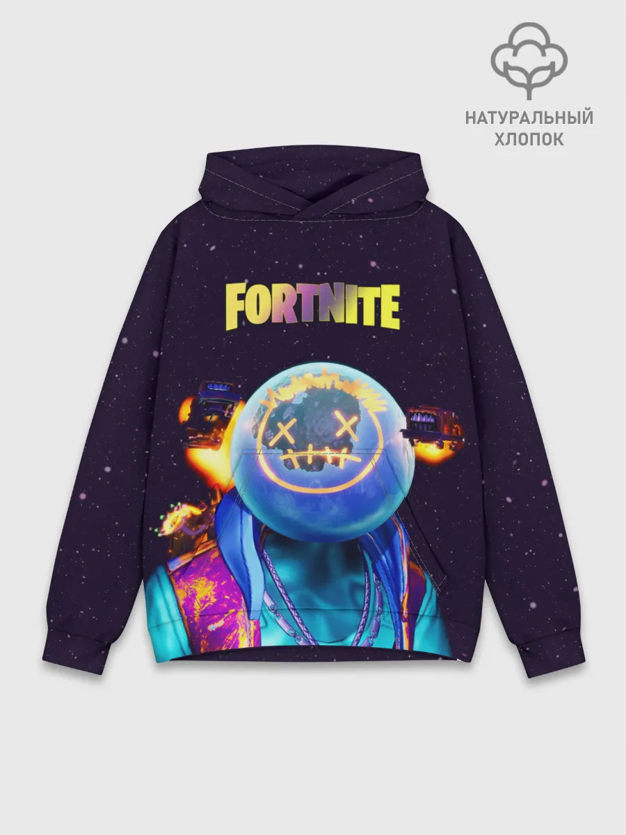 Худи мужской база хлопок / Astro Jack Fortnite