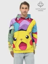 Худи мужской база хлопок / Pokemon bros
