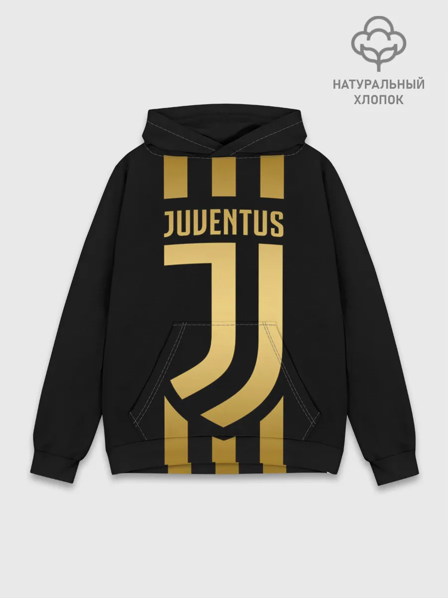 Худи мужской база хлопок / JUVENTUS
