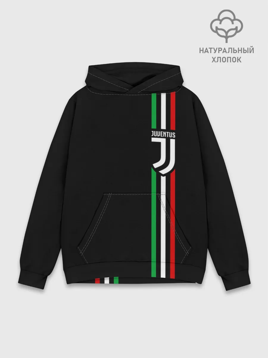 Худи мужской база хлопок / JUVENTUS / ЮВЕНТУС