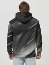 Худи мужской база хлопок / GEOMETRY STRIPES GLITCH