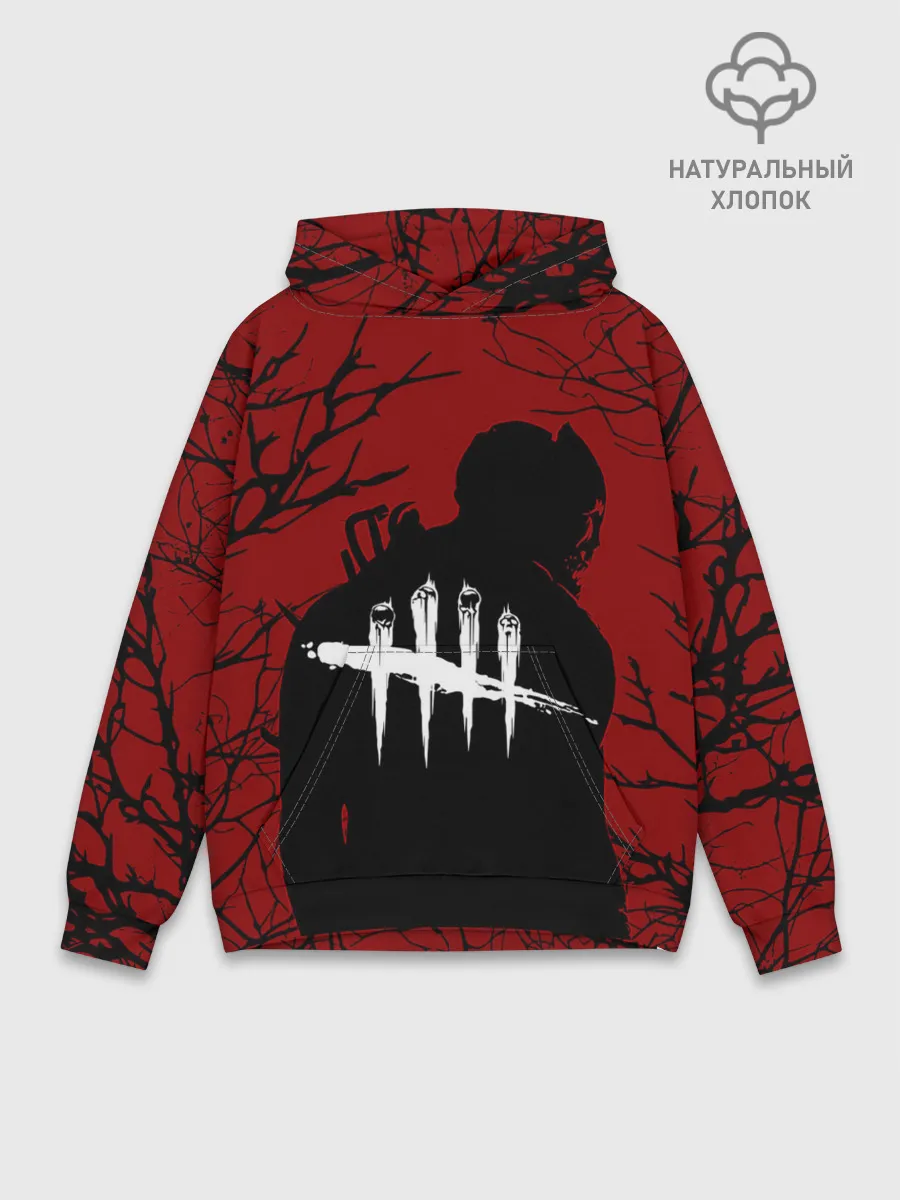 Худи мужской база хлопок / DEAD BY DAYLIGHT.