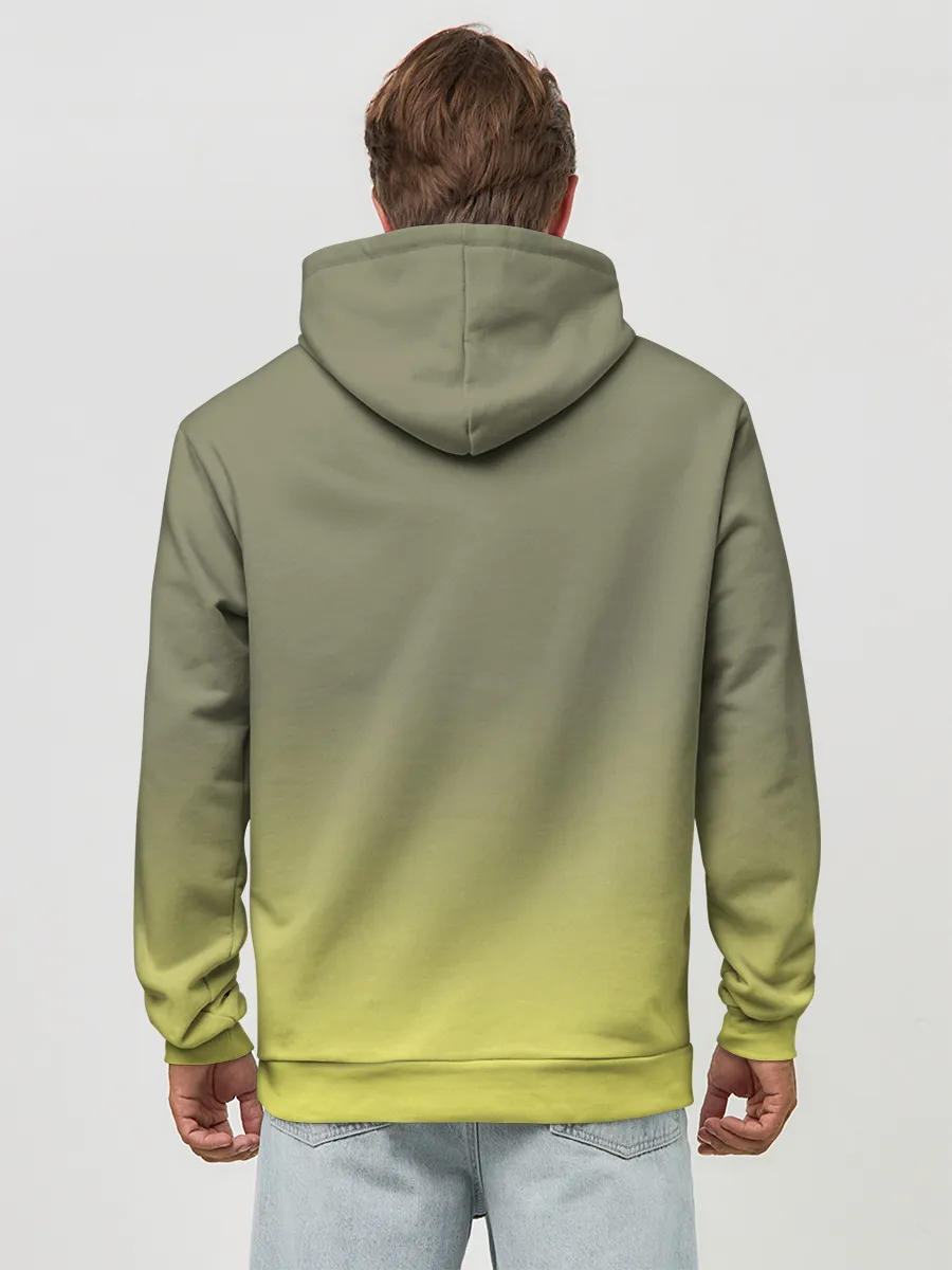 Худи мужской база хлопок / Лев