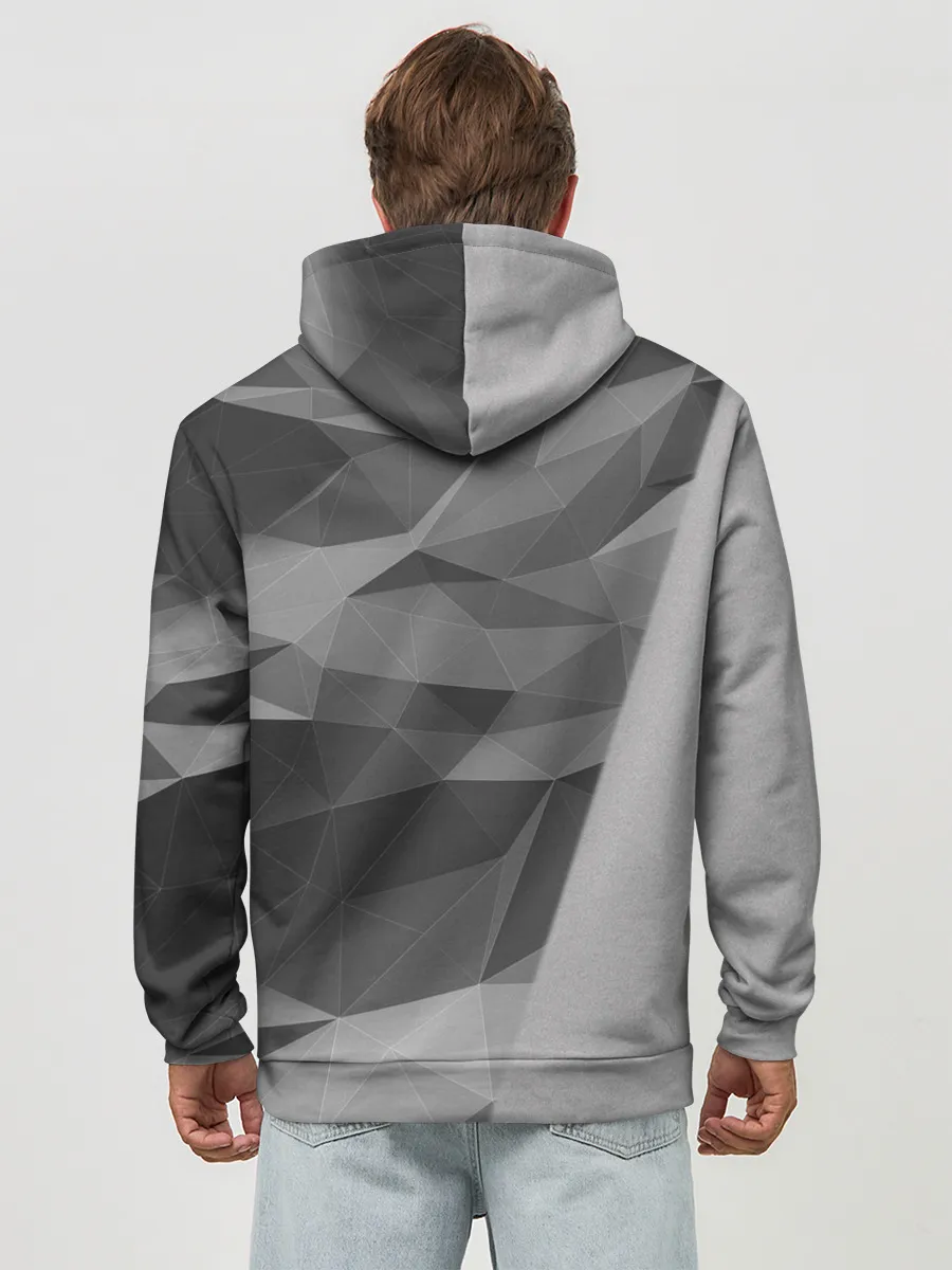 Худи мужской база хлопок / Real Madrid