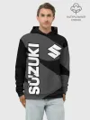 Худи мужской база хлопок / SUZUKI