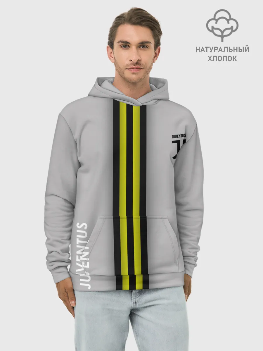 Худи мужской база хлопок / Juventus