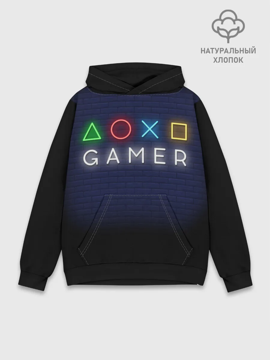Худи мужской база хлопок / Doxo Gamer