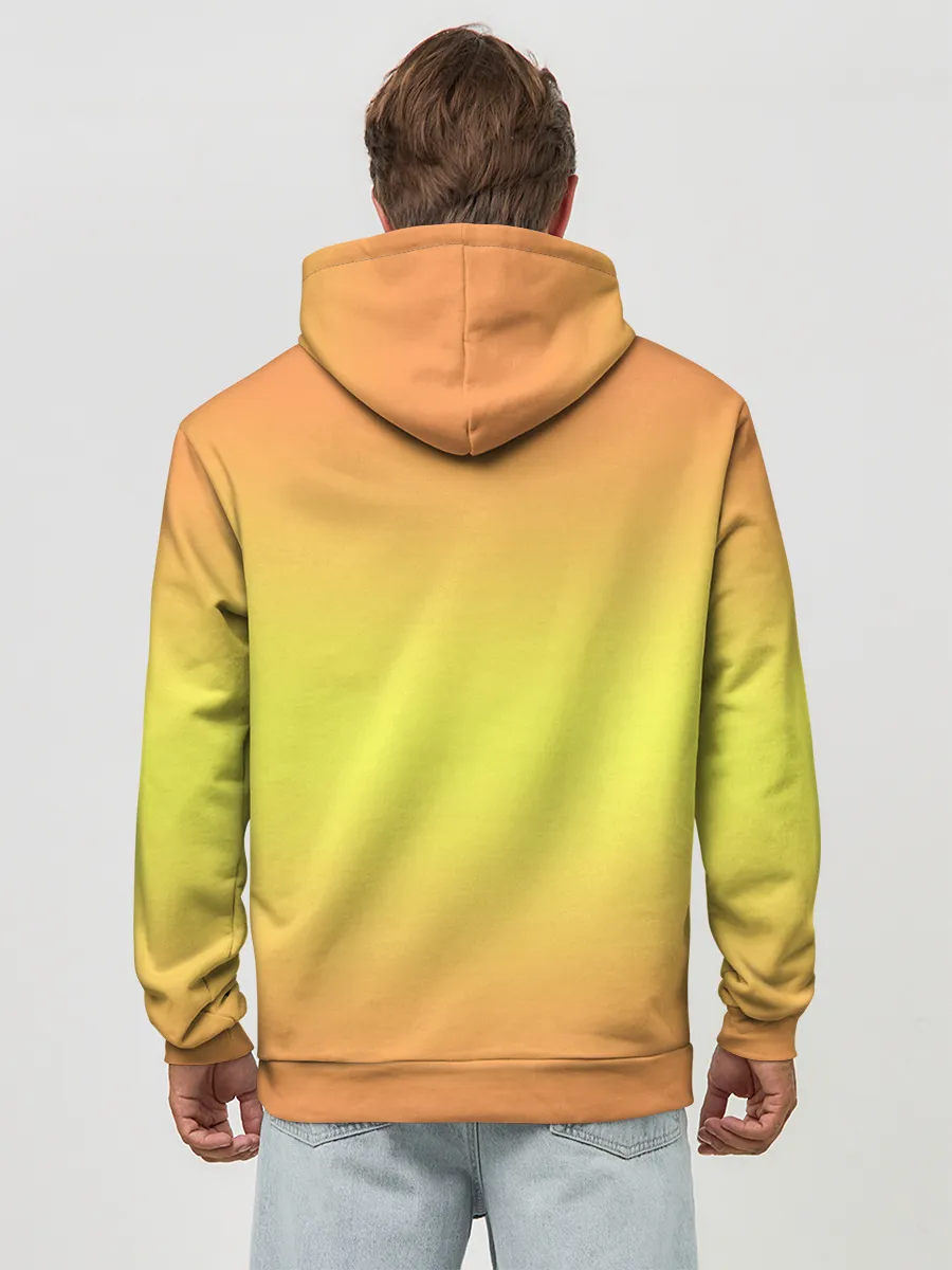 Худи мужской база хлопок / Золотистый ретривер