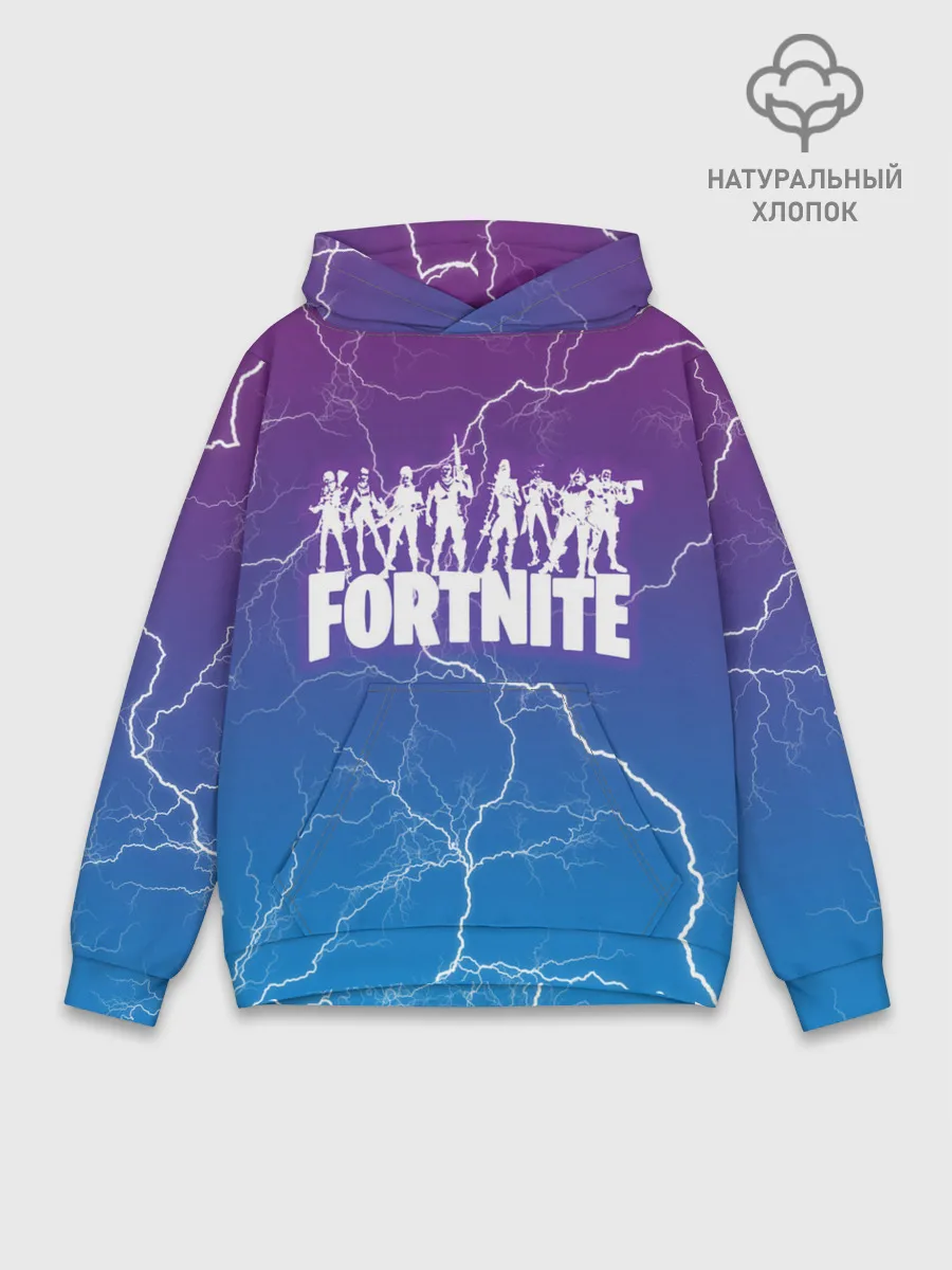 Худи мужской база хлопок / Fortnite